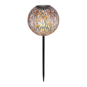 Globo - LED Соларна лампа LED/0,06W/1,2V сребрист IP44 180x540 mm