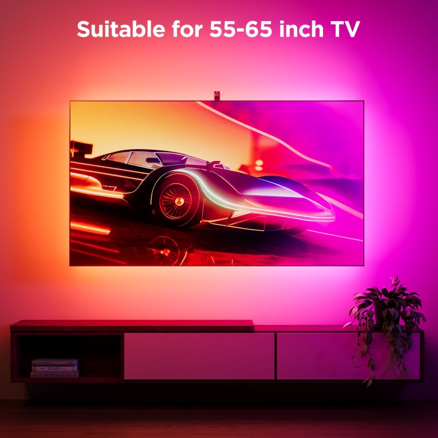 Govee - Backlight 3S Netflix TV 55-65" SMART LED подсветка RGBICW Wi-Fi + дистанционно управление