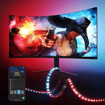 Govee - Dreamview G1 Smart LED RGBIC monitor осветление 27-34" Wi-Fi