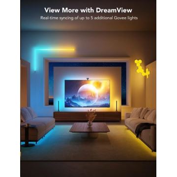 Govee - DreamView T2 DUAL TV 55-65" SMART LED подсветка RGBIC Wi-Fi + дистанционно управление