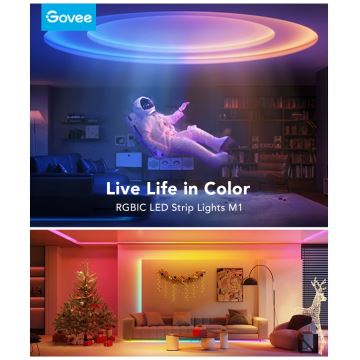 Govee - M1 PRO PREMIUM Smart RGBICW+ LED лента 2m Wi-Fi Matter