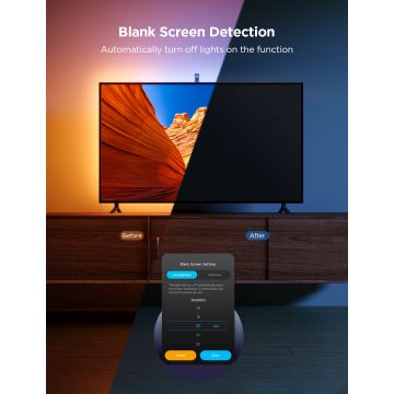 Govee - TV Backlight 3 Lite TV 75-85" SMART LED подсветка RGBICW Wi-Fi IP67 + дистанционно управление