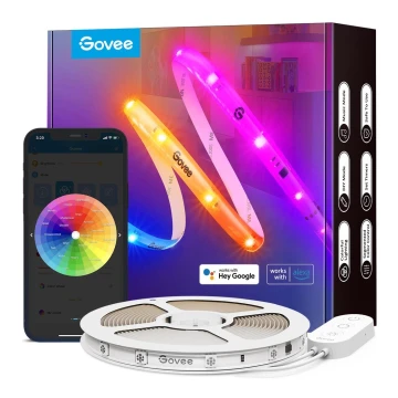 Govee - Wi-Fi RGBIC Smart PRO LED лента 10 м - изключително издръжлив