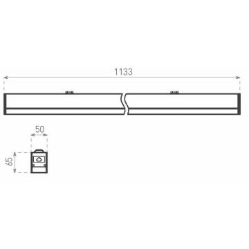 Greenlux GXPR068 - LED Флуоресцентна лампа PROFI LINEAR II LED/36W/230V 4000K