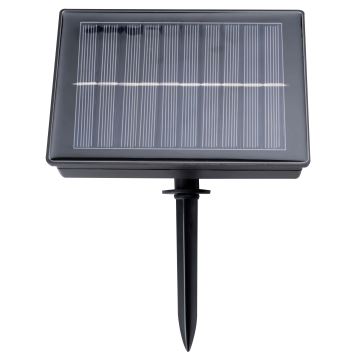 Grundig - LED Соларна верига 100xLED/8 функции 15 м топло бял