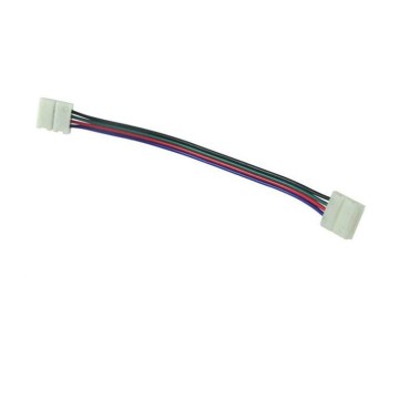 Гъвкав бифациален connector за RGB LED ленти 4pin 10 мм