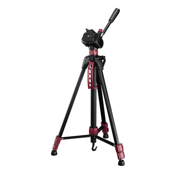 Hama - Статив за фотоапарат 153 см черен/червен
