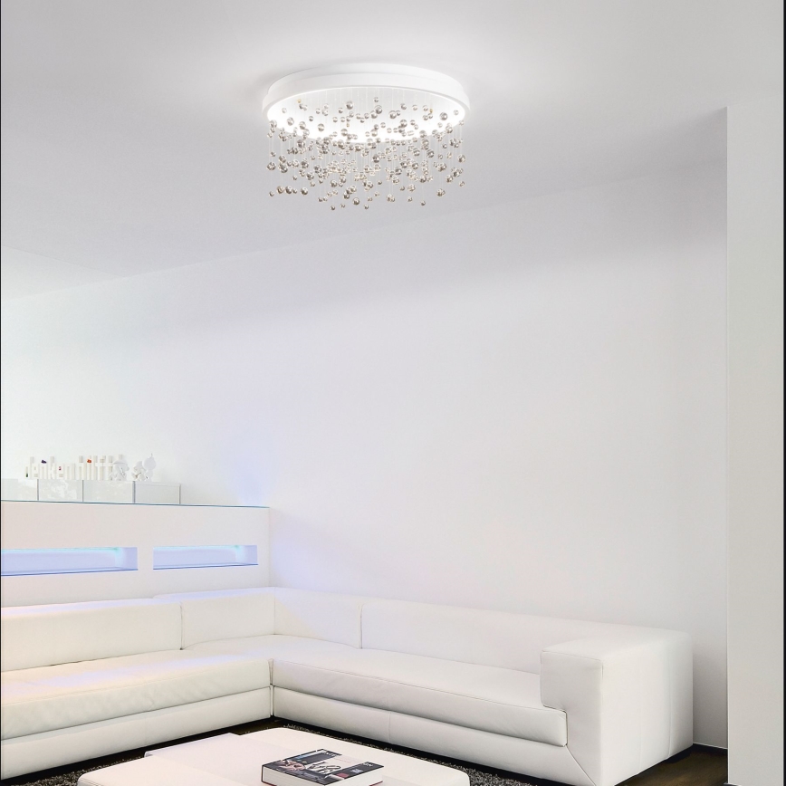 Ideal Lux - LED Димируем полилей за повърхностен монтаж ARMONY LED/77W/230V Ø 75 cm