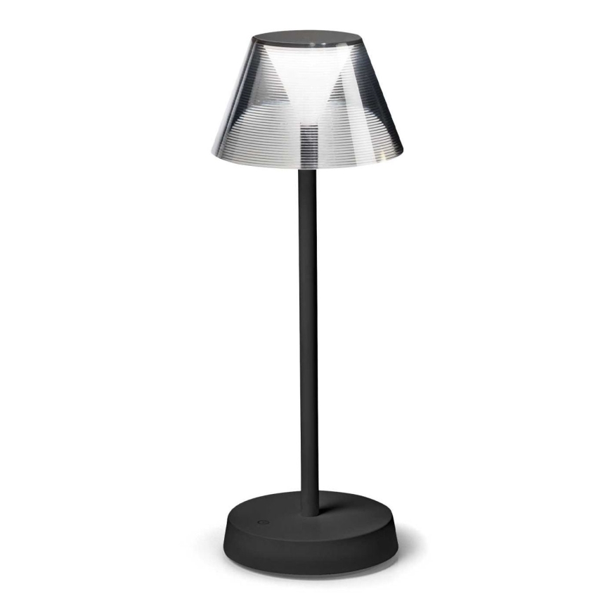 Ideal Lux - LED Димируема сензорна лампа LOLITA LED/2,8W/5V IP54 черен