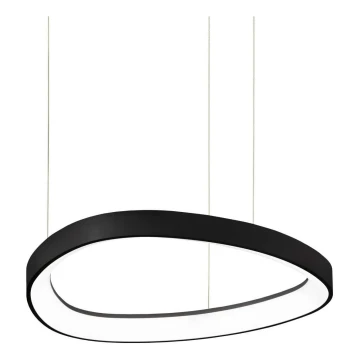 Ideal Lux - LED Пендел GEMINI LED/38W/230V Ø 42,5 cm черен