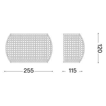 Ideal Lux - LED Кристален аплик PASHA 3xG9/3W/230V