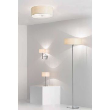 Ideal Lux - Плафон WOODY 4xE27/60W/230V Ø 50 см бял