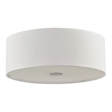 Ideal Lux - Плафон WOODY 4xE27/60W/230V Ø 50 см бял