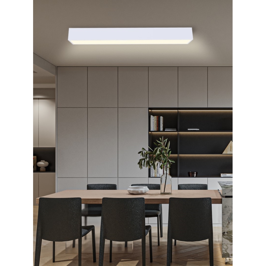 Immax NEO 07072-90 - LED Димируем плафон CANTO LED/50W/230V бял Tuya + дистанционно управление