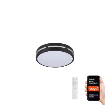 Immax NEO 07152-B30 - LED Димируема лампа NEO LITE PERFECTO LED/24W/230V Wi-Fi Tuya черна + дистанционно