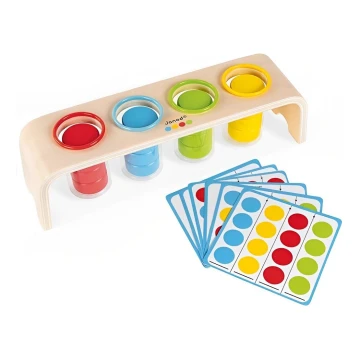 Janod - Дървена интерактивна играчка MONTESSORI 22 бр.