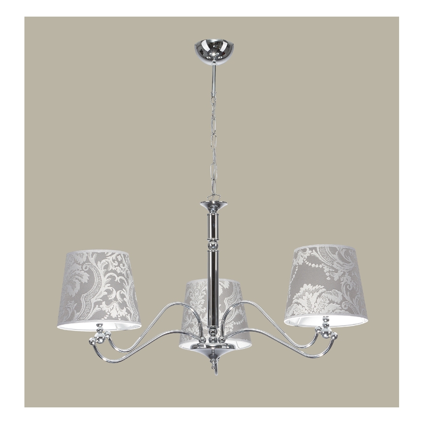 JUPITER 1288-VS3 - Висяща лампа VENUS 3xE27/60W