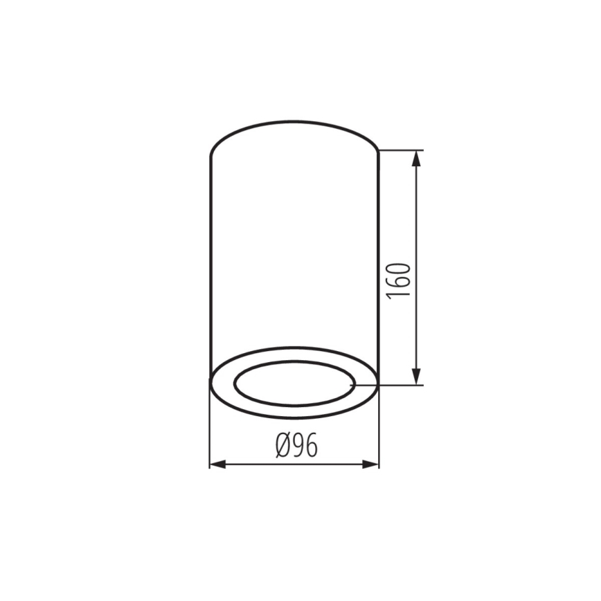 Спот за баня AQILO 1xE27/20W/230V IP65 бял