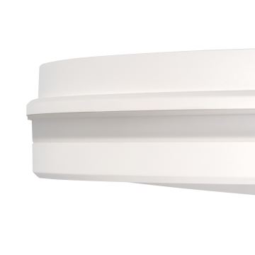 Екстериорна LED лампа за таван BENO ECO LED/12W/230V 3000/4000/6500K Ø 20 см IP65 бял