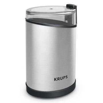 Krups - Електрическа кафемелачка 85g FAST-TOUCH 200W/230V хром