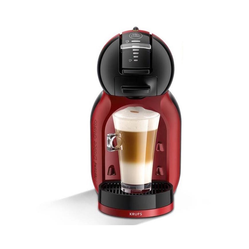 Krups - Кафемашина с капсули NESCAFÉ DOLCE GUSTO MINI ME 1500W/230V червен/черен