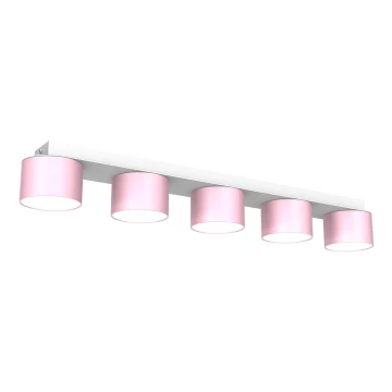 Лампа DIXIE 5xGX53/11W/230V розова