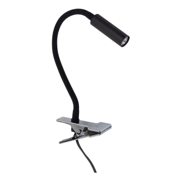 Лампа с щипка LAGOS 1xG9/6W/230V черен