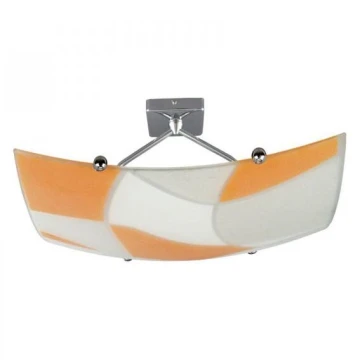 Лампа за таван ASPIS 2xE27/100W/230V бяла/оранжева