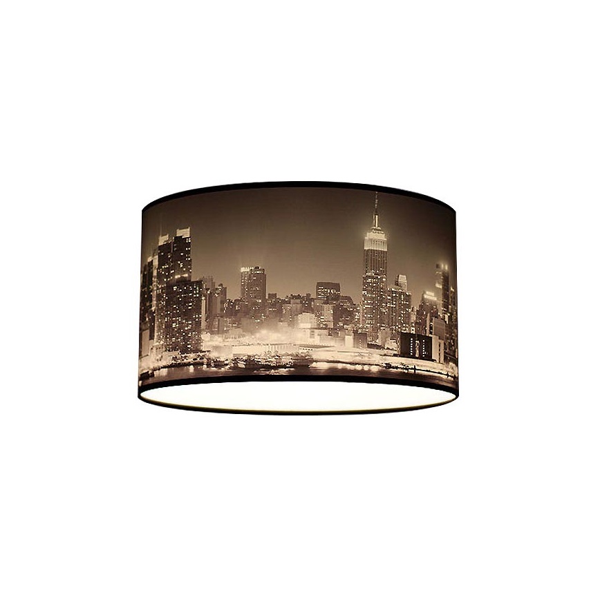 Лампа за таван CITY чернобяла mrakodrapy 2xE27/60W/230V
