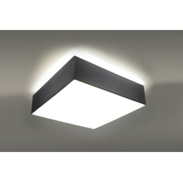 Лампа за таван HORUS 35 2xE27/60W/230V сива