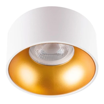 Лампа за вграждане MINI RITI 1xGU10/25W/230V бяла/златиста