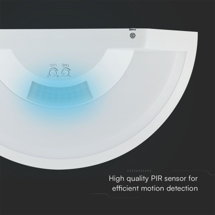 LED Аплик за баня със сензор SAMSUNG CHIP LED/10W/230V 4000K IP54 бял