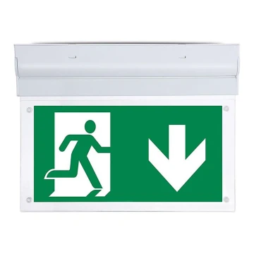 LED Аварийна лампа EMERGENCY EXIT SAMSUNG CHIP LED/2W/230V 6000K