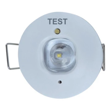 LED Аварийна лампа за окачен таван GATRION LED/1W/230V 6000K