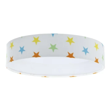 LED Детска плафониера GALAXY KIDS LED/24W/230V звезди цветен