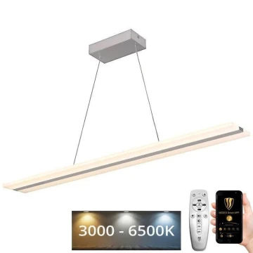 LED Димируем пендел LED/40W/230V 3000-6500K бял + дистанционно управление