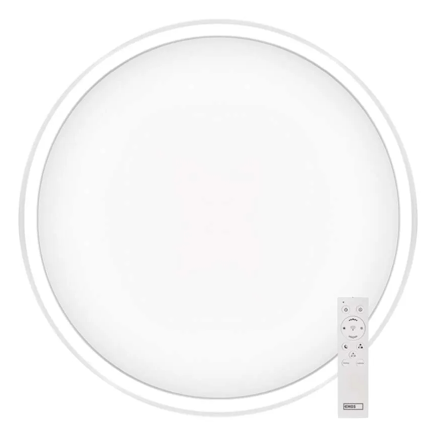 LED Димируем плафон GoSmart LED/45W/230V Ø 50 cm 2700-6500K Wi-Fi Tuya + дистанционно управление