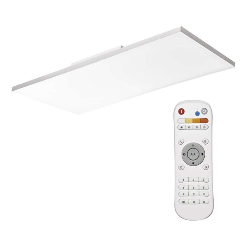 LED Димируем плафон LED/24W/230V 2700K-6000K правоъгълник CRI 95 + дистанционно управление