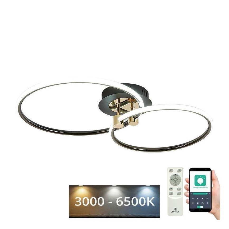 LED Димируем плафон LED/48W/230V 3000-6500K + дистанционно управление