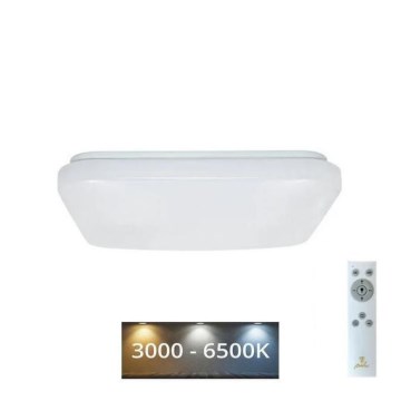 LED Димируем плафон OPAL LED/36W/230V 3000-6500K + дистанционно управление