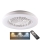 LED Димируем плафон с вентилатор LIBYA LED/48W/230V 3000-6500K бял + дистанционно управление