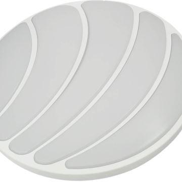 LED Димируем плафон SHELL WHITE LED/40W/230V + дистанционно