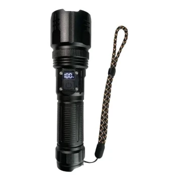 LED Димируем rechargeable flashlight с функция за зареждане LED/10W/5V IP44 4000 mAh