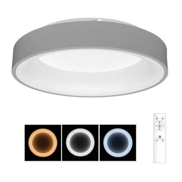 LED Димируема лампа NEST LED/40W/230V 3000-6500K сива + дистанционно