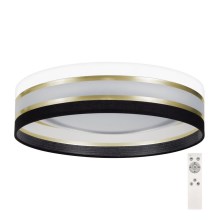 LED Димируема лампа SMART CORAL GOLD LED/24W/230V черна/бяла + дистанционно