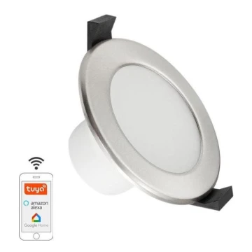 LED Димируема лампа за баня LED/7W/230V 3000K-6500K Wi-Fi Tuya IP44