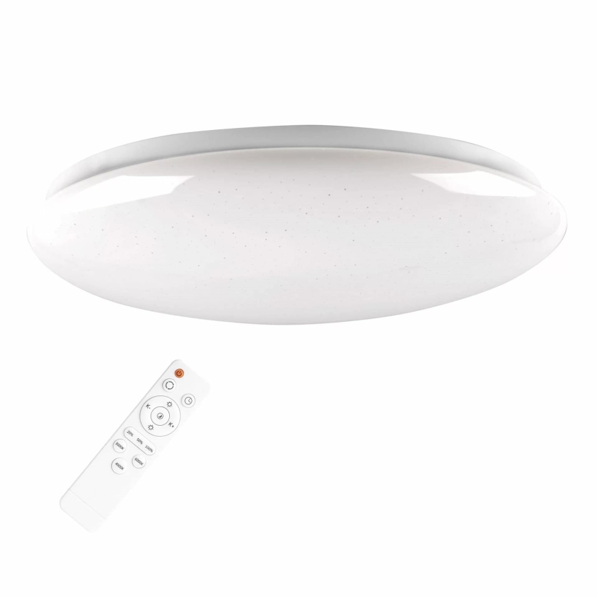 LED Димируема лампа за баня PIRIUS LED/48W/230V Ø 38 см 3000-6000K IP44 + дистанционно управление