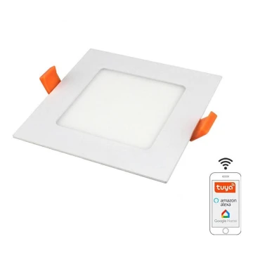 LED Димируема лампа за вграждане/6W/230V 3000-6500K Wi-Fi Tuya