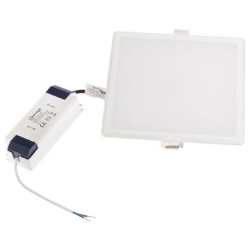 LED Димируема лампа за вграждане ALGINE LED/12W/230V Wi-Fi Tuya квадратна