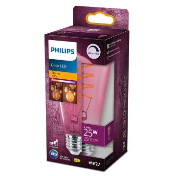 LED Димируема крушка DECO Philips ST64 E27/4,5W/230V 1800K